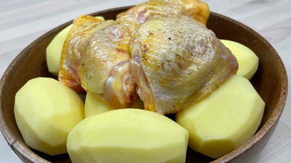 Pollo e patate