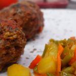 Polpette con verdure