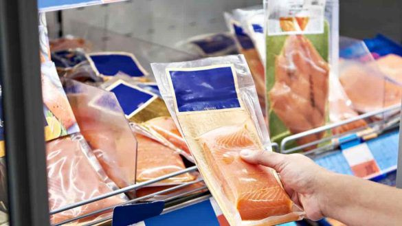 Salmone al supermercato