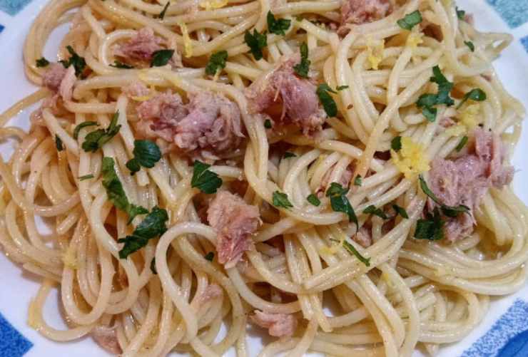 Spaghetti al tonno