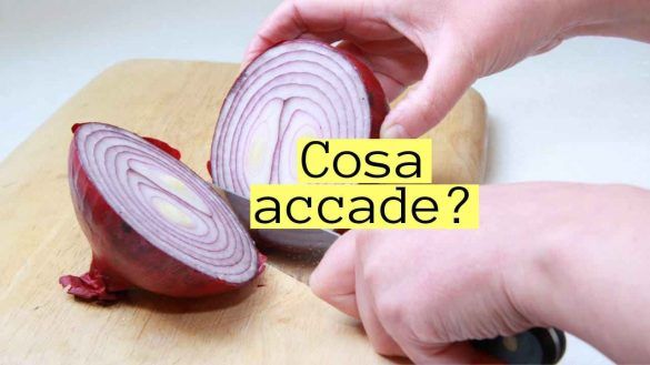 Tagliare la cipolla