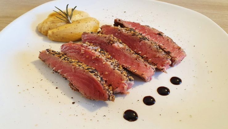 Tagliata di tonno 