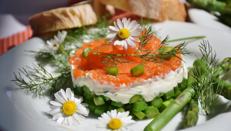 Tartara di salmone