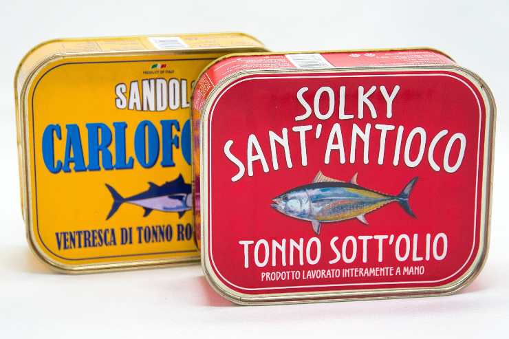 Tonno in scatola sott'olio