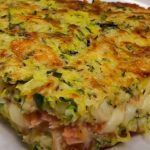 Tortino di zucchine al salmone