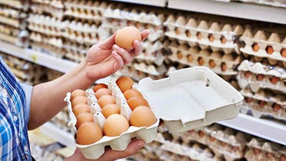 Uova al supermercato