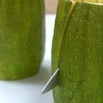 Zucchine ripiene con pomodorini e formaggio ricetta