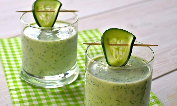 Zuppa fredda di cetrioli
