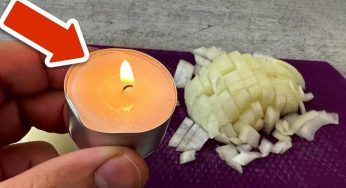 Ecco perché dovresti mettere una candela sul tavolo quando tagli le cipolle