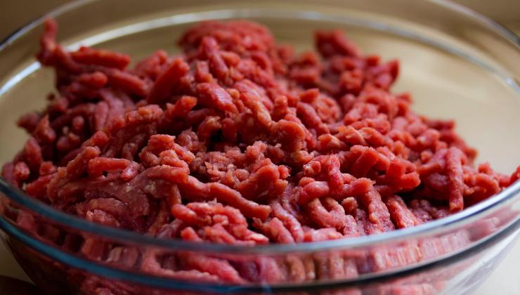 Congelare la carne macinata