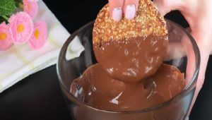 Cioccolato preparazione dessert