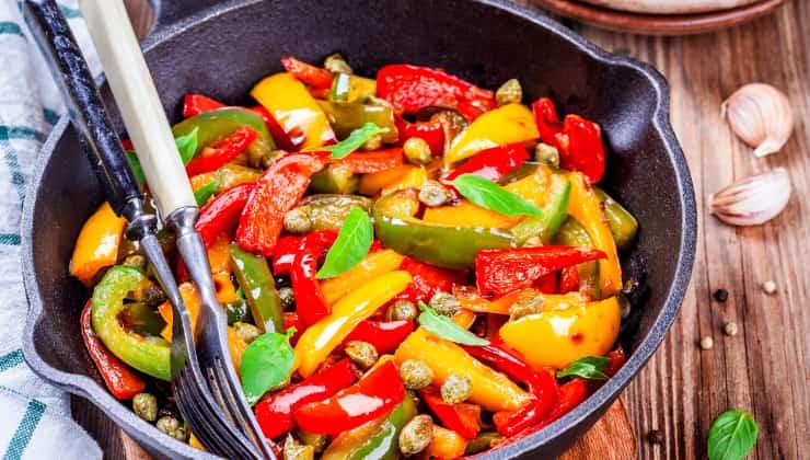 Come rendere la peperonata più leggera