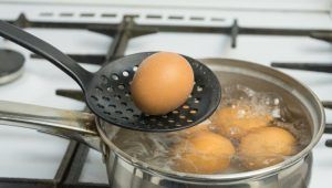 Cottura delle uova in acqua