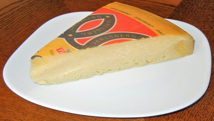 The Jarlsberg slice, the beloved cheese