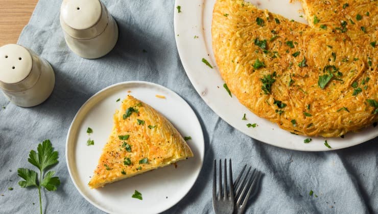 Frittata di spaghetti fatti in casa