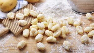 Gnocchi di patate con rigagnocchi