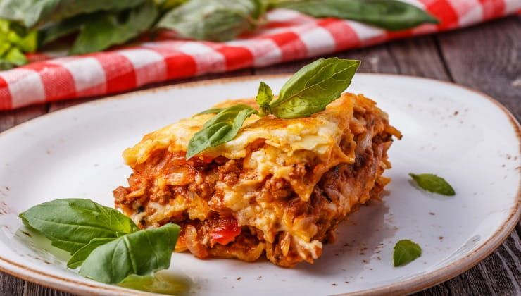 Lasagna scomposta