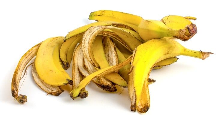 Picciolo delle banane, bucce