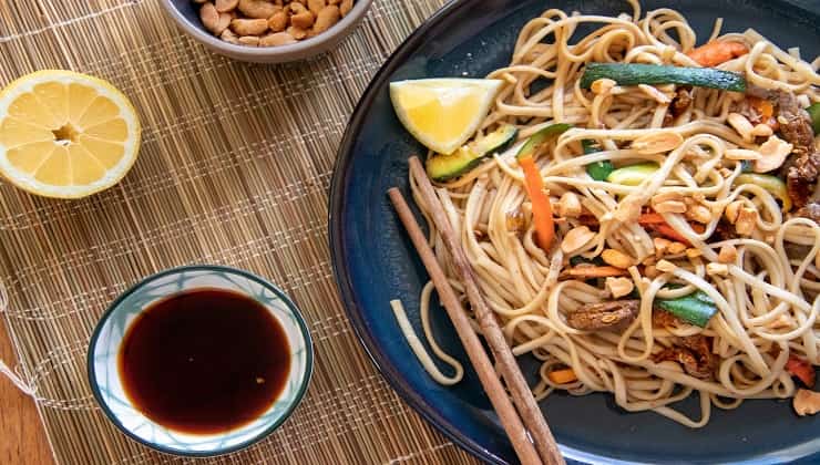 Spaghetti di soia, la pasta con meno calorie