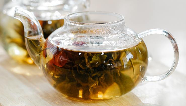 Infuso con foglie di salvia