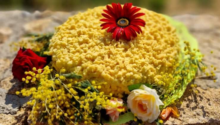 Torta tradizionale per la festa della donna