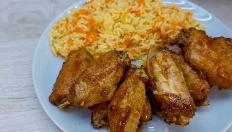 Ali di pollo al forno