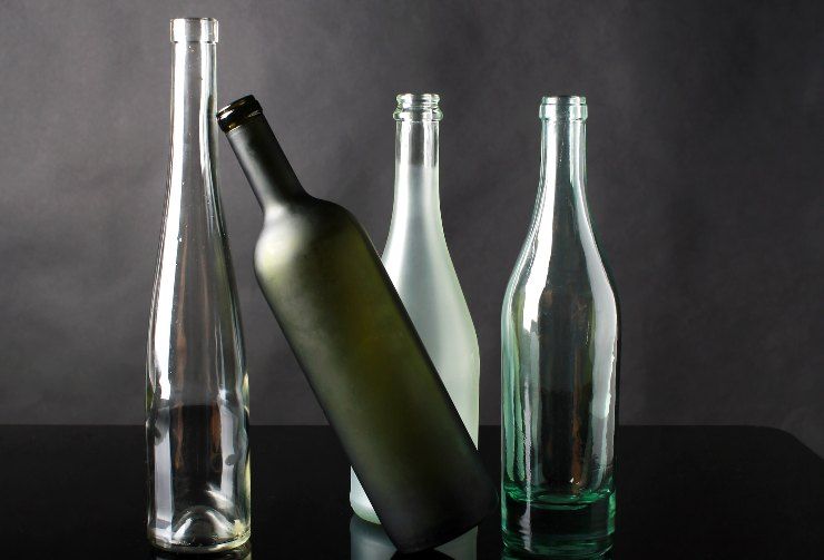 Bottiglie di vetro