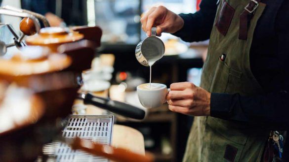 Caffè sospeso al bar