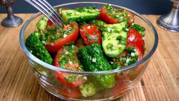Cetrioli e pomodori