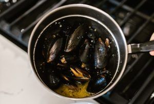 Cozze in padella