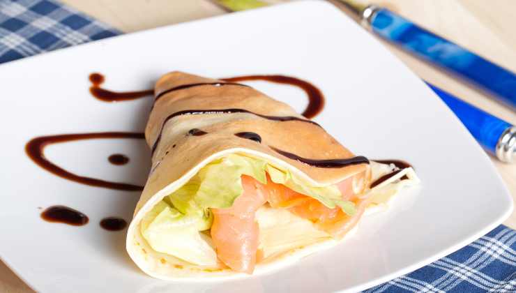 Crepes salate