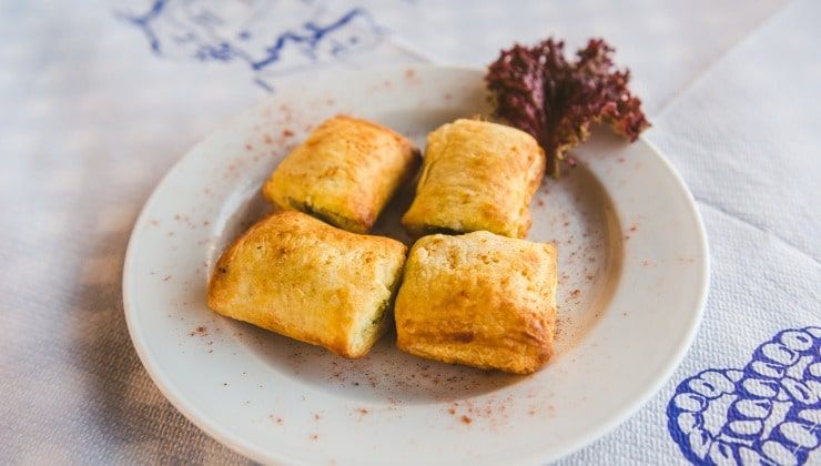 Fagottini ripieni di melanzane