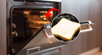 Forno, metti una fetta di pane dopo averlo pulito: il motivo che spinge a farlo