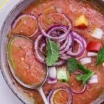 Gazpacho alle pesche