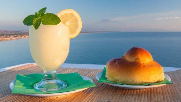 Granita al limone