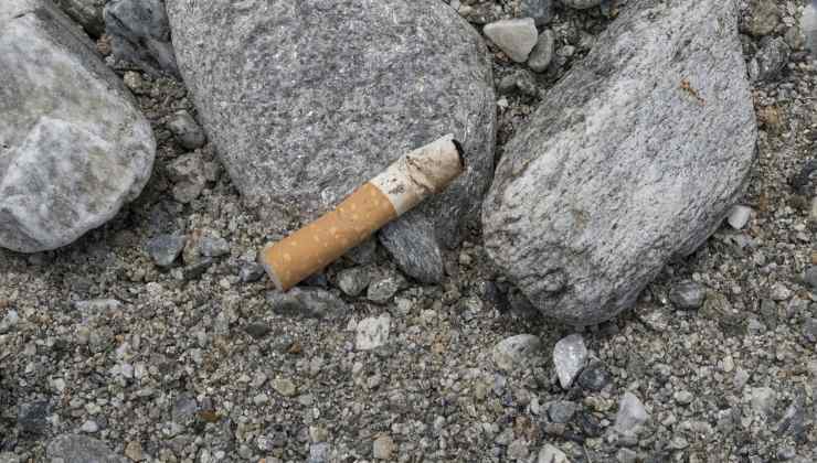 Mozziconi di sigaretta: serio problema