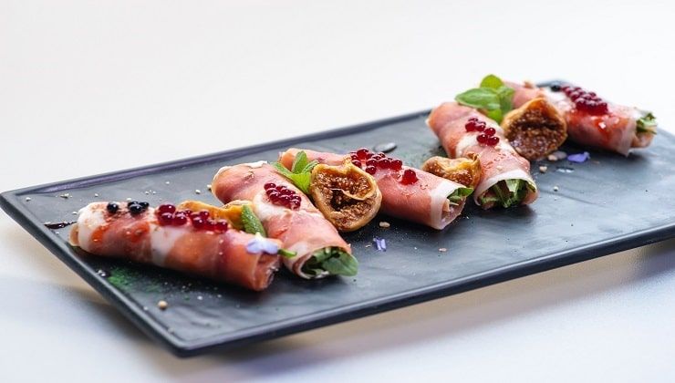 Involtini di prosciutto e melanzane