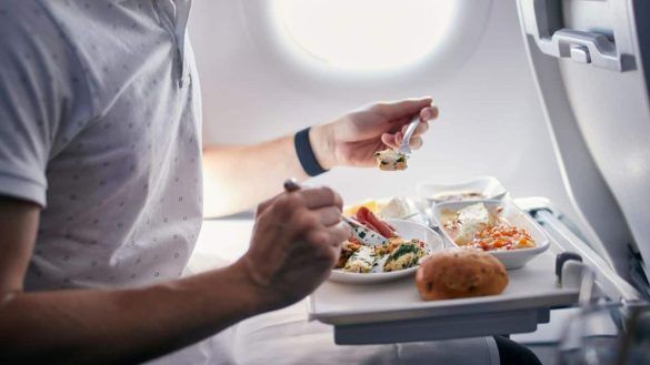 Mangiare in aereo