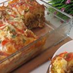 Pasticcio con carne e verdure