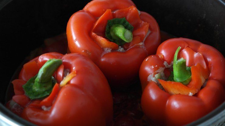 Ricetta peperoni ripieni senza carne