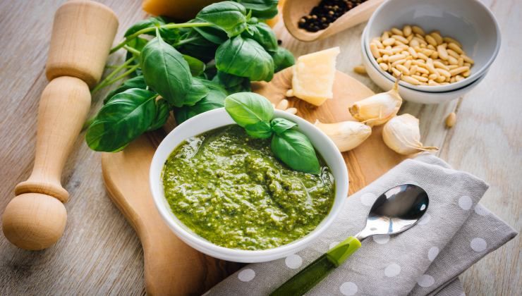 Pesto fatto in casa