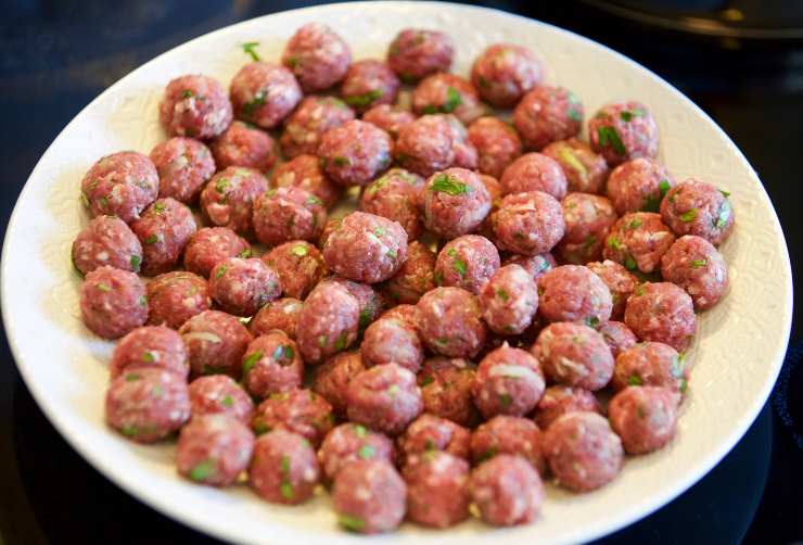 Polpette di carne senza uova