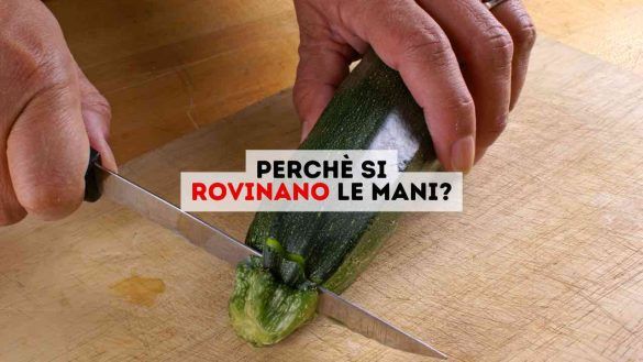 Pulire zucchine