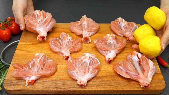 Ricetta con cosce di pollo