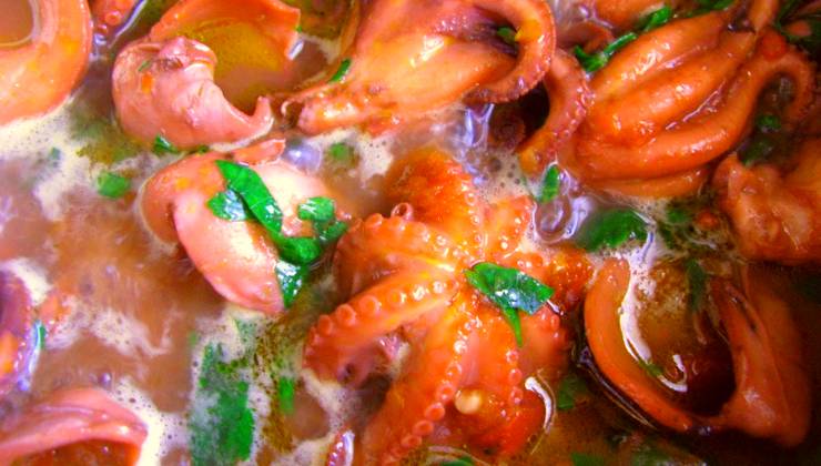 Ricetta moscardini alla luciana