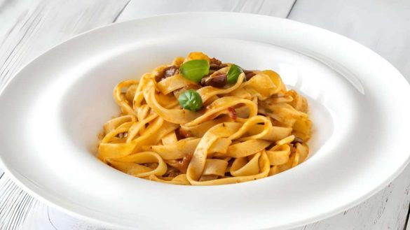 Tagliatelle alle melanzane