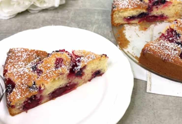 Torta ai frutti di bosco