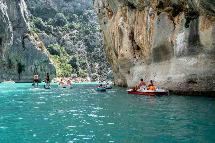 Tour in barca alle Gole del Verdon