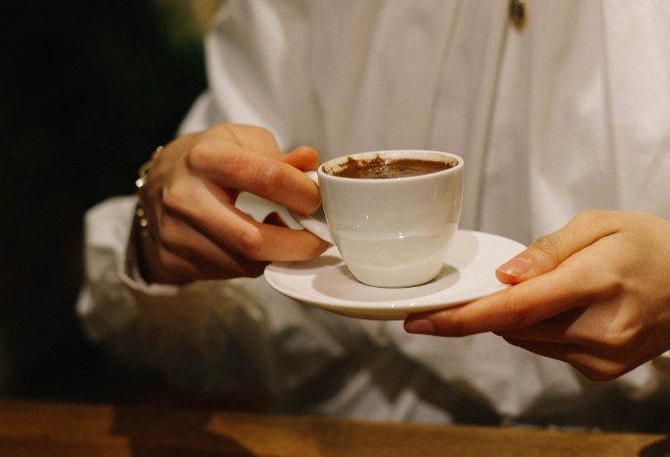 Una tazza di caffè