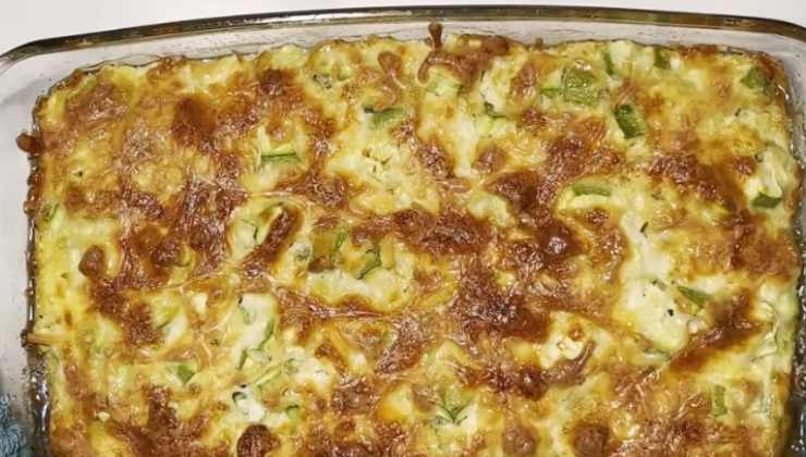 Zucchine al forno con uova